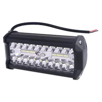 

1Pc 7" 100W LED Work Light Long Bar Flood Spot Beam Waterproof Offroad 4WD Driving Fog Lamp Vehicle Modified Roof Light Dropship