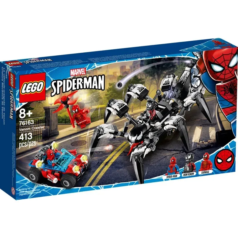 LEGO 76163 Marvel Мстители серии Venom гусеничные строительные блоки включает в себя 3