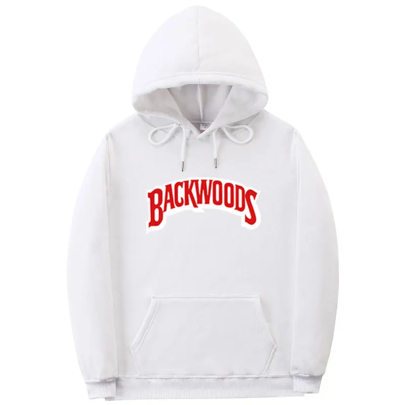 White MS135 BACKWOODS толстовки наборы уличная флисовая Толстовка для мужчин и женщин спортивный костюм homme спортивные штаны костюм Повседневная Толстовка с капюшоном и брюки - Цвет: White MS135