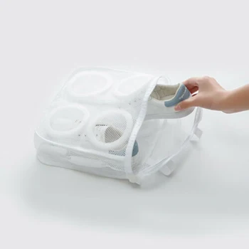 

Shoes Washing Bag Storage Laundry Washable Case Drying Holder Organizer