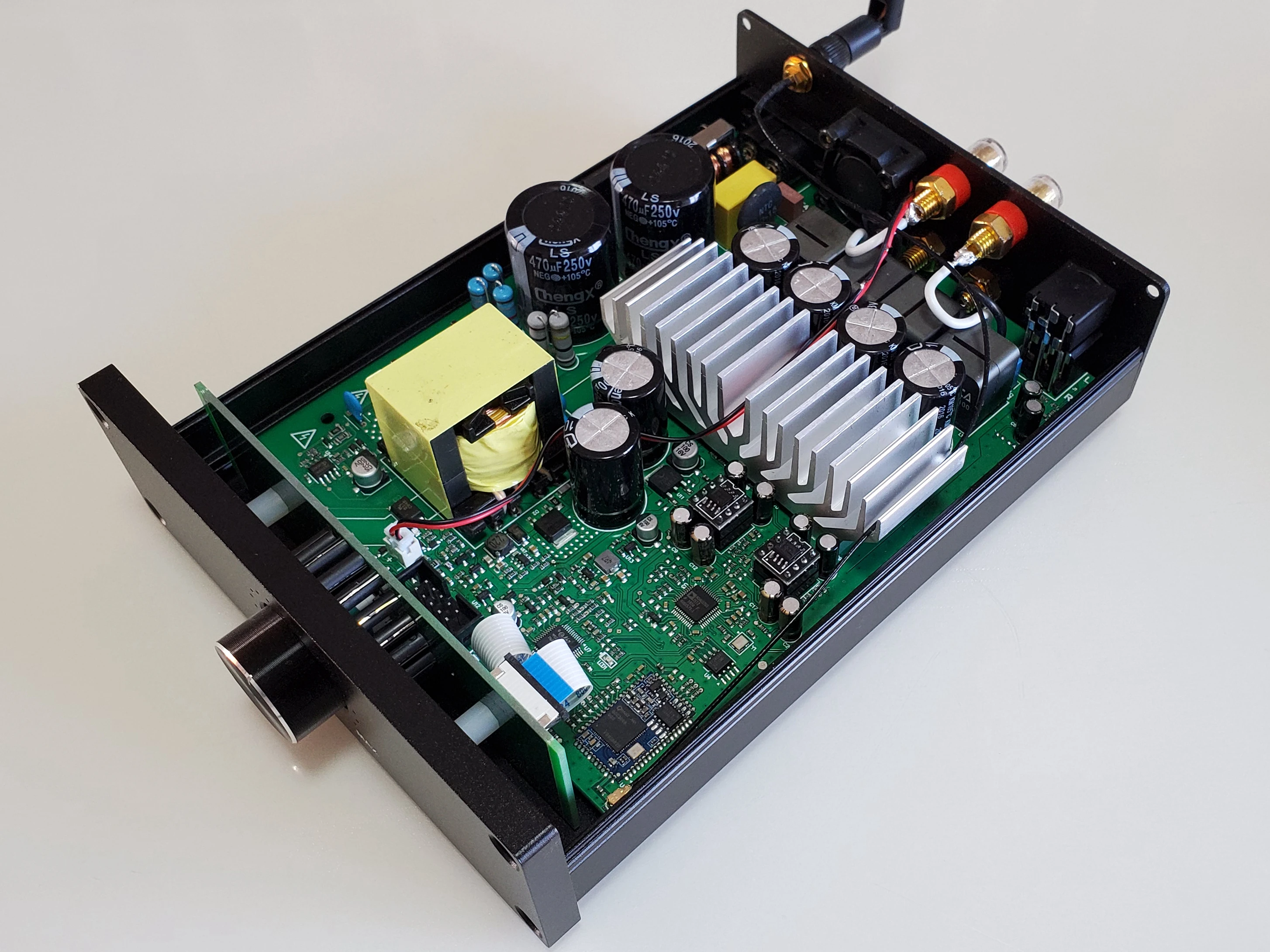 TPA3255 Bluetooth 5 0 с процессором DSP встроенным блоком питания все в одном усилитель