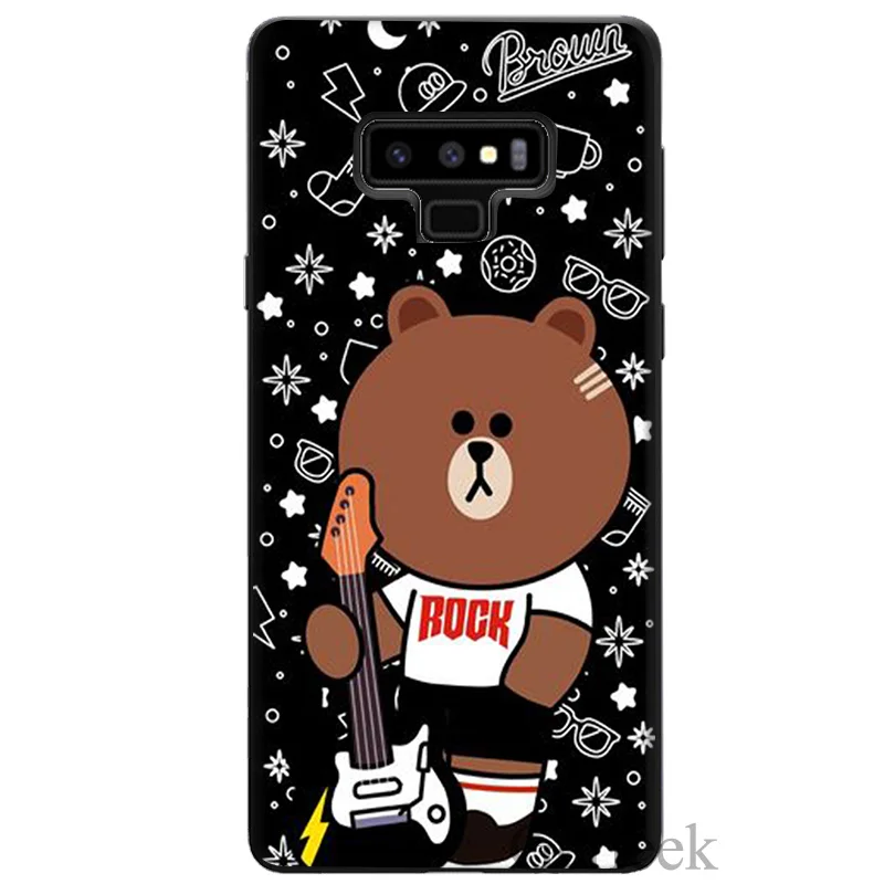 Desxz Rilakkuma чехол из термопластичного полиуретана для samsung Galaxy A5 A6 A7 A8 A9 A10 A30 A40 A50 A70 Защитная крышка