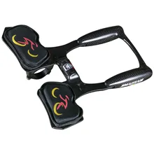 Стиль jimaiteam велосипедный подлокотник TT тиски фиксированная ручка переключения передач ультра-светильник руль из углеродного волокна