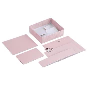 

NEW DIY Paper Board Storage Box Desk Decor Stationery Cosmetic Makeup Organizer Container Gift Box Case 2020