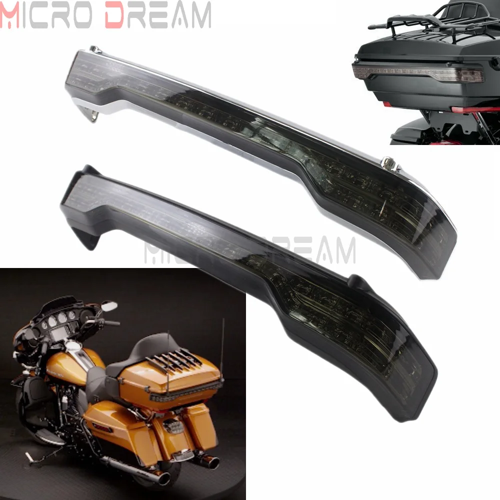 Для Harley Touring- мотоцикл 24,8 дюймов светодиодный король тур-пак тормоз/поворот/задний фонарь комплект для 14-более поздних FLHTCU FLHTK FLTRU