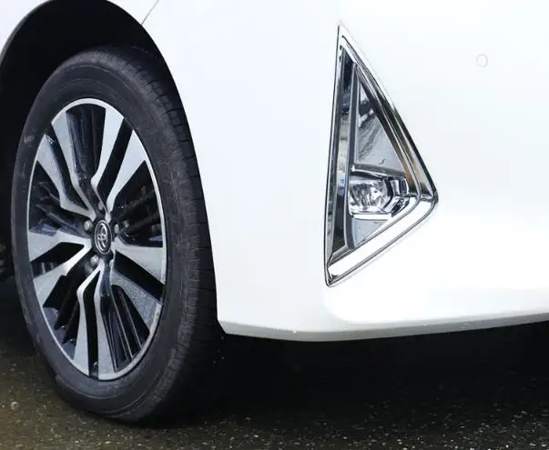 

Higher star car 2pcs Front fog lamp decorative cover+2pcs rear fog lamp decorative cover for Toyota Alphard 2015-2019