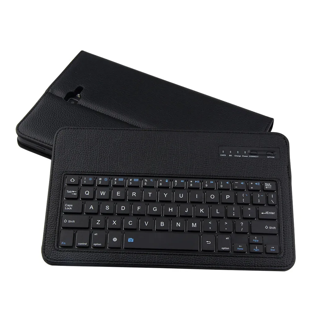 Bluetooth клавиатура чехол для Samsung Galaxy Tab A 10,1 T580 Funda+ пленка+ ручка клавиатура мини беспроводной