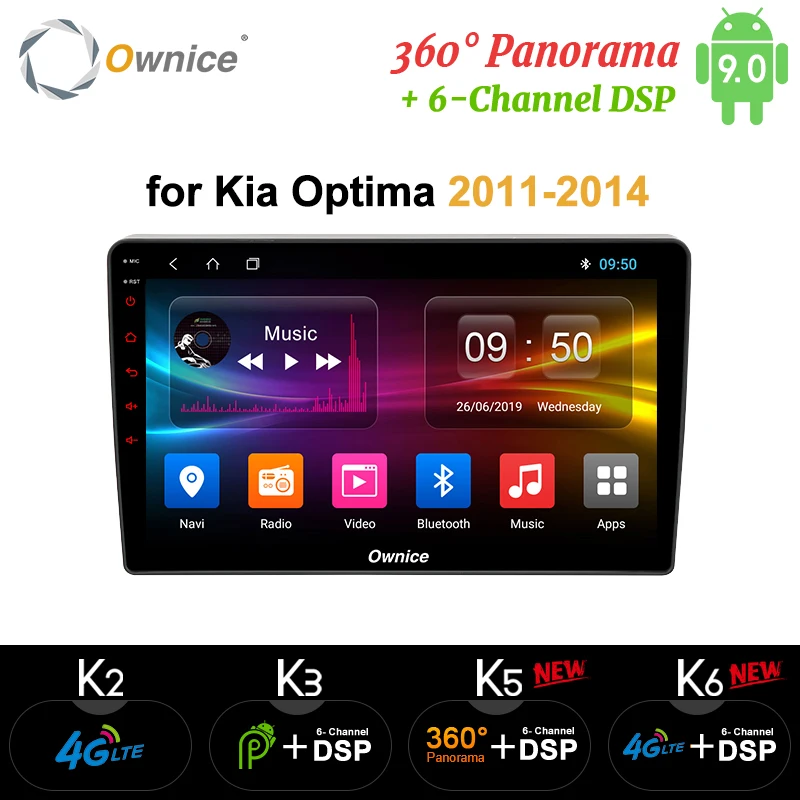 Cheap Ownice K3 K5 K6 9" Octa Core Android 9.0 2din Car DVD Player for KIA Optima 2011 - 2014 GPS Radio 4G LTE 360 Panorama DSP SPDIF 0 Cheap Ownice K3 K5 K6 9" Octa Core Android 9.0 2din Car DVD Player for KIA Optima 2011 - 2014 GPS Radio 4G LTE 360 Panorama DSP SPDIF 0