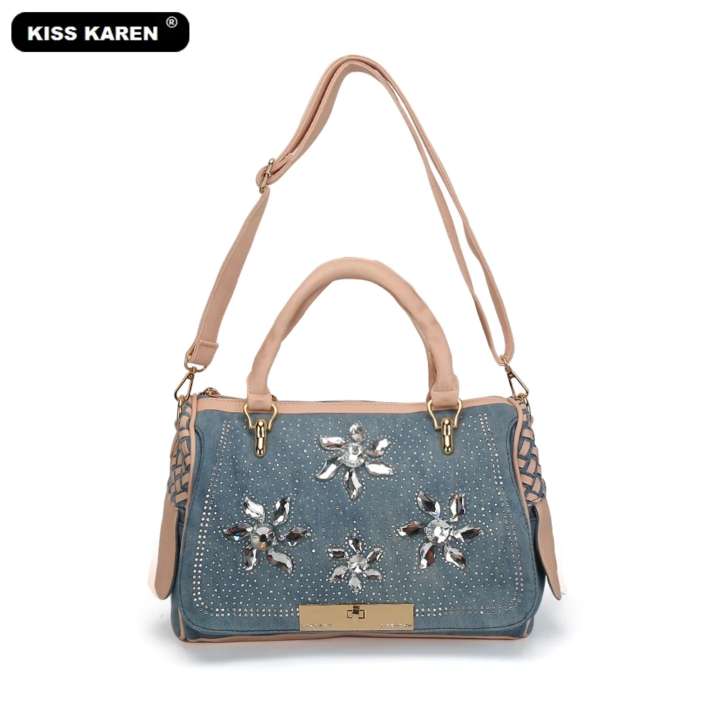 NEW 2020 Luxury Rhinestone Women Handbags Ladies Casual Totes Fashion