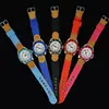 Cute Boys Girls Quartz Watch Kids Children's Fabric Strap Student Time Clock Wristwatch Colorful Number Dial birthday Gifts 3