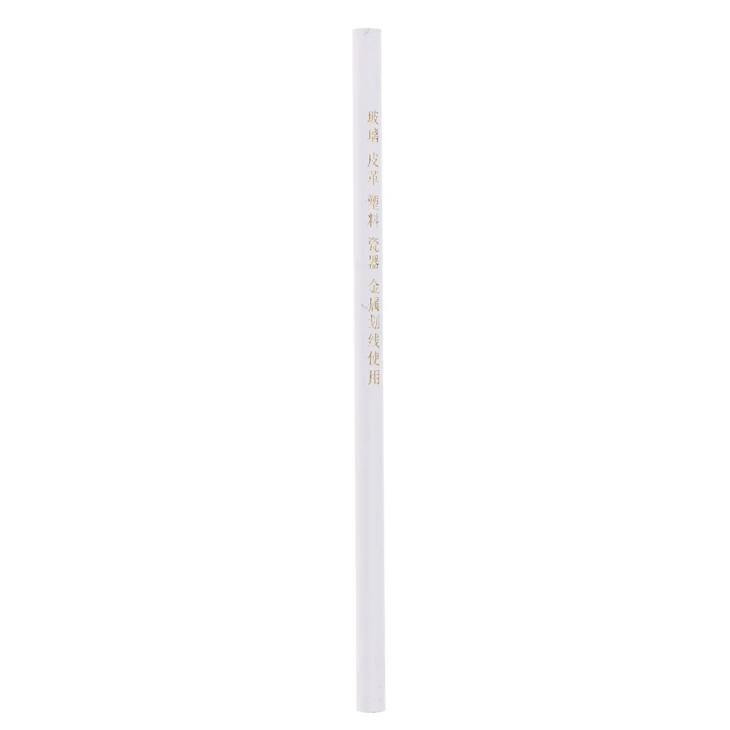 10pcs White Marking Pencil Pen for Fabric Glass Leather Marking Dressmaking