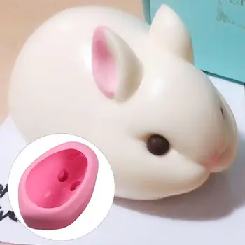 

Household 3D Easter Rabbit Pig Silicone Candy Chocolate Supply Tools Bakeware Mold Fondant Cake Decorating Kitchen Cake Ice U1T5