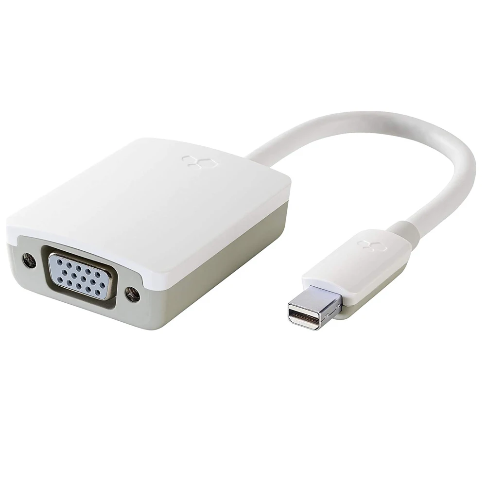 Câble adaptateur Mini DP vers VGA pour Apple MacPlePro, Thunderbolt, Mini  DisplayPort vers VGA, moniteur - AliExpress