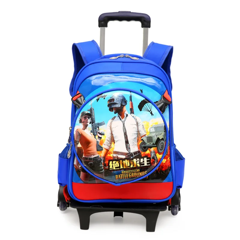 

Jedi Survival Chicken Children Trolley Bag Men's Young STUDENT'S Three-Wheeled Climbing Stairs Burden Relieving 3-6 Grade School