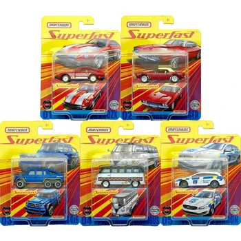 

2020 Match box 1:64 Car Superfast VOLKSWAGEN MICROBUS VOLVO V60 WAGON Metal Diecast Model Car