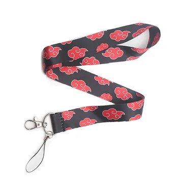 

CA176 Wholesale 20pcs/lot Naruto Multi-function Lanyard Phone Rope Keychains Phone Lanyard for Keys ID Card Lanyards Neck Straps