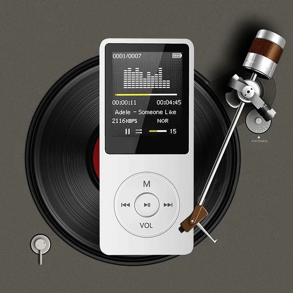 Mp3 музыкальный плеер радио FM Радио Видео игры кино Mp3 Спорт Клип USB Aux Muziek цифровой светодиодный ЖК-экран плееры MP3# T10G