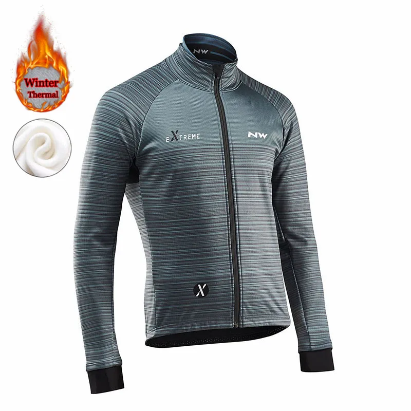 Northwave зимний термальный шерстяной пуловер для профессиональной команды, куртки для велоспорта, теплая велосипедная одежда для горного велосипеда - Цвет: 12