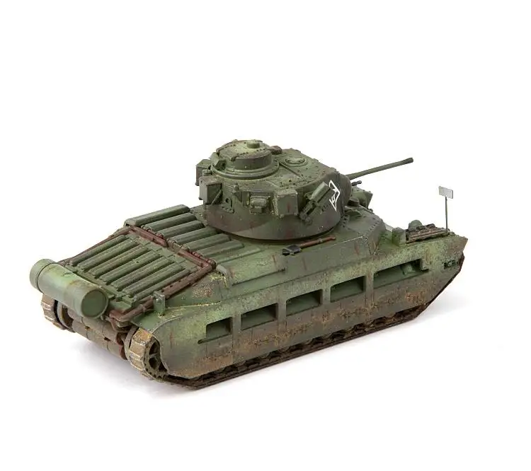 Matilda 2 советское соединение PP0001 1/72 Готовая модель танк S-MODEL