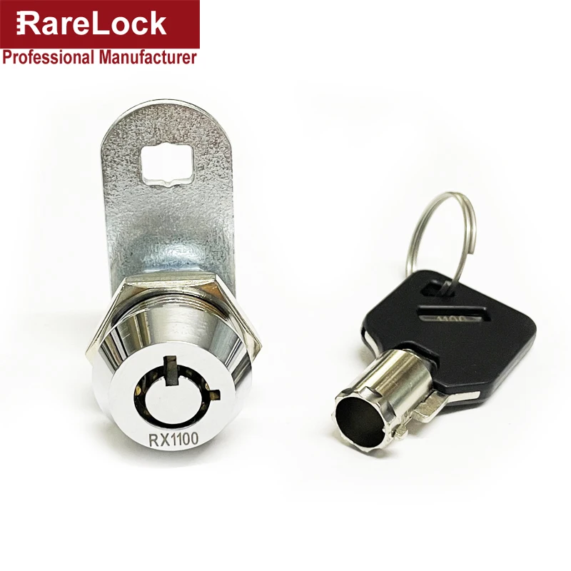 Tubular Cam Lock Two Key-way The Key Can Be Removed After Turning Rotation for Vending Machine Cabinet RareLock 1001AS H | Обустройство