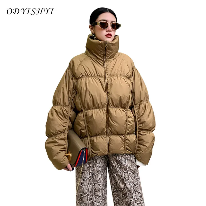 Parka Short Down Coat Women Design Sense 2020