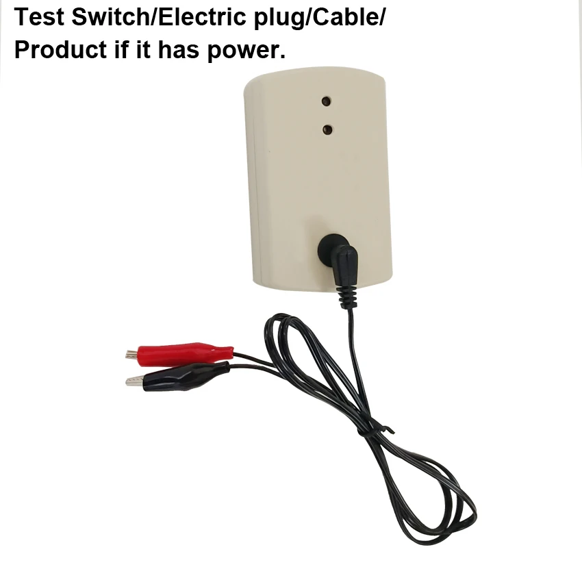 TOYOBER 9V Buzzer Tester Testing Electric Wire Cable PCB Wire Cable Switch Products On-Off Tester with Wire pen Crocodie Clip 4