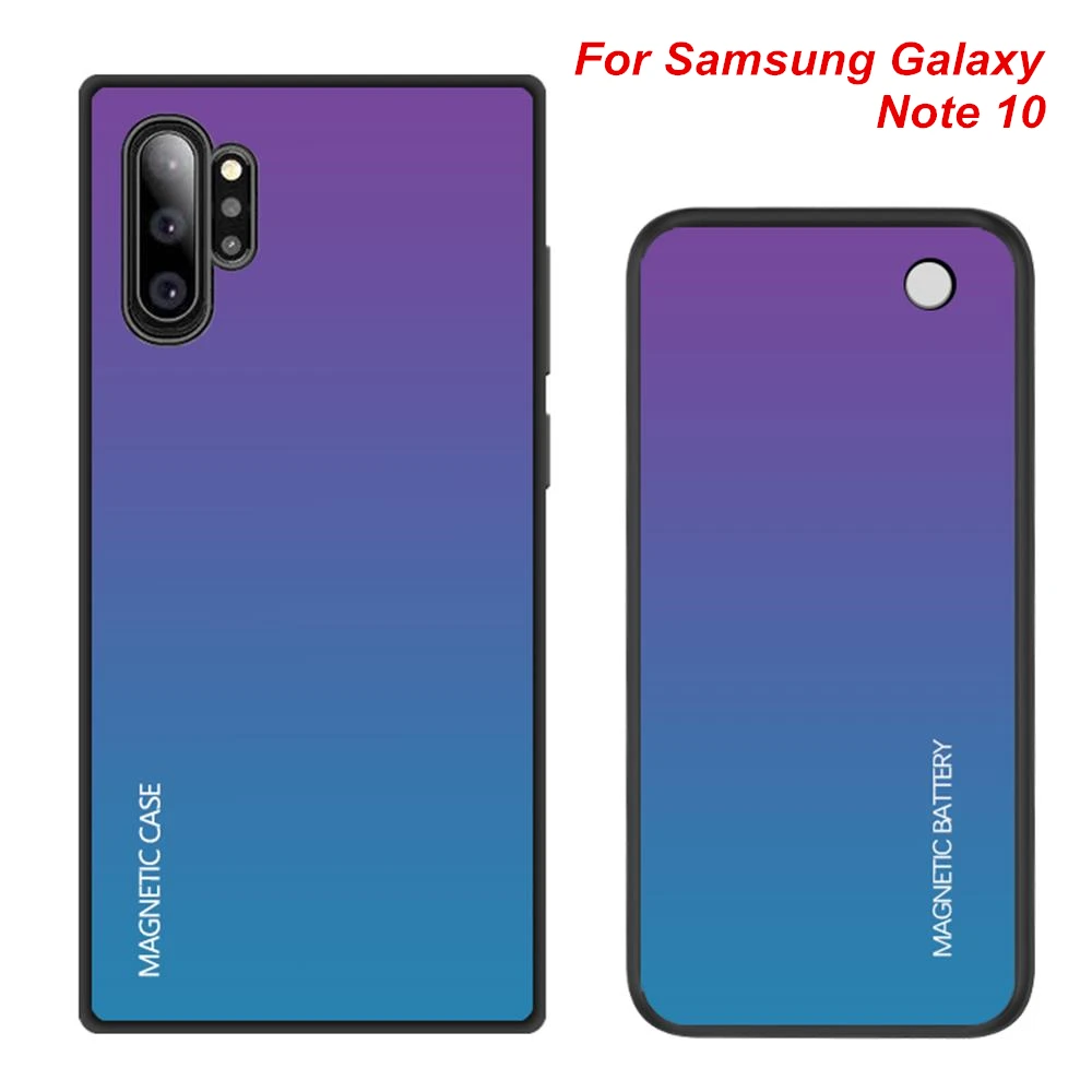 Note 10 5000 мАч для samsung Galaxy Note 10 10 Pro батарея чехол зарядное устройство чехол Capa power Bank - Цвет: Note 10