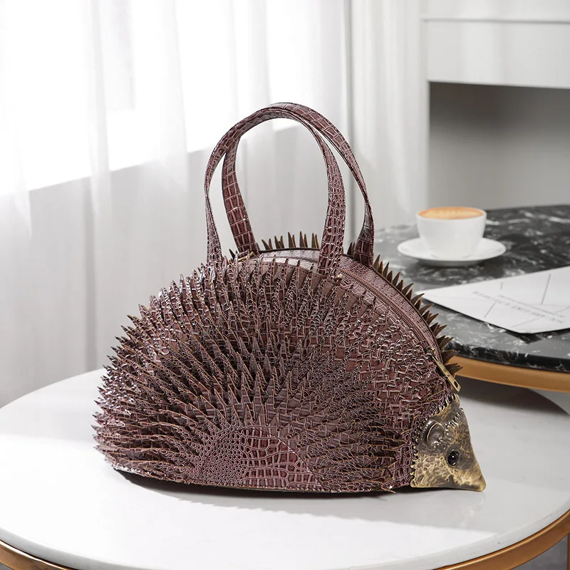 Модная женская сумка Новая креативная сумка в форме Ежика классная сумка через плечо BW01-SB-cycyss