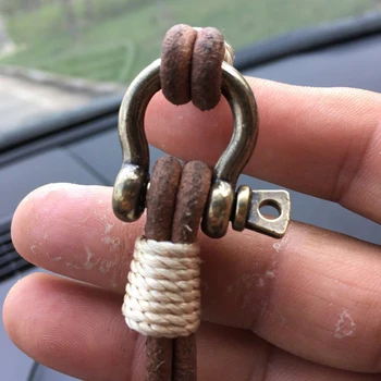 

5pcs High Quality Alloy Adjustable U & O Shape Anchor Shackle Outdoor Survival Rope Paracord Bracelet Buckle For Outdoor Sport