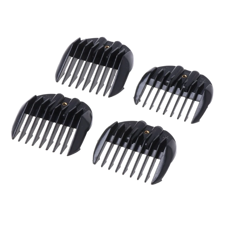1 set(4pcs) Limit Comb Hair Clipper Guide Guard Attachment 4 Sizes Haircutting Replacement|Аксессуары для укладки| |