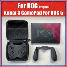Zs661kscl original rog 5 kunai 3 gamepad para asus rog telefone 5 controlador slide para fora caso joystick do jogo com punho do jogo