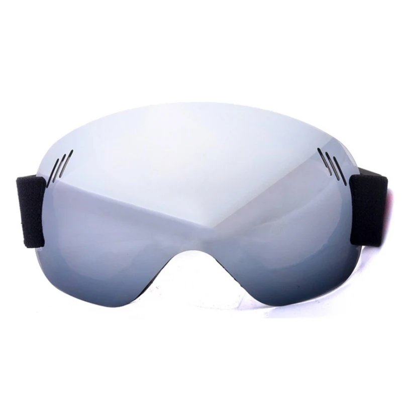 Новые крутые лыжные очки унисекс, лыжные очки для сноуборда, противотуманные очки с защитой от ультрафиолета, сферические линзы, бескаркасные снежные спортивные очки - Color: S