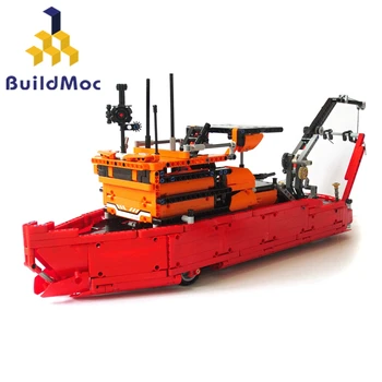 

Buildmoc 1477 Pcs With Match Educational Cruise Ship Model Boat DIY Building Diamond Mini Micro Blocks Kit Children Kids Toys
