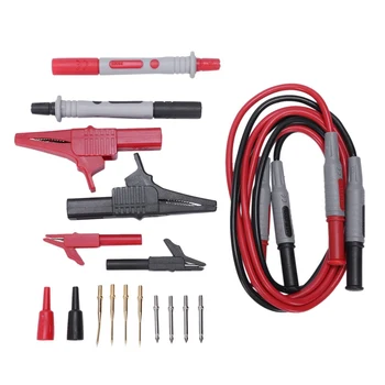 

P1600A Test Lead Kit Automotive Test Leads For Multimeter Universal Multimeter Test Probe Alligator Clip