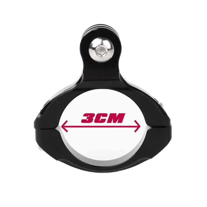 Aluminum-Bicycle-Handlebar-Mount-Clamp-Holder-Adapter-Round-Short-For-Gopro-Hero-7-6-5-4