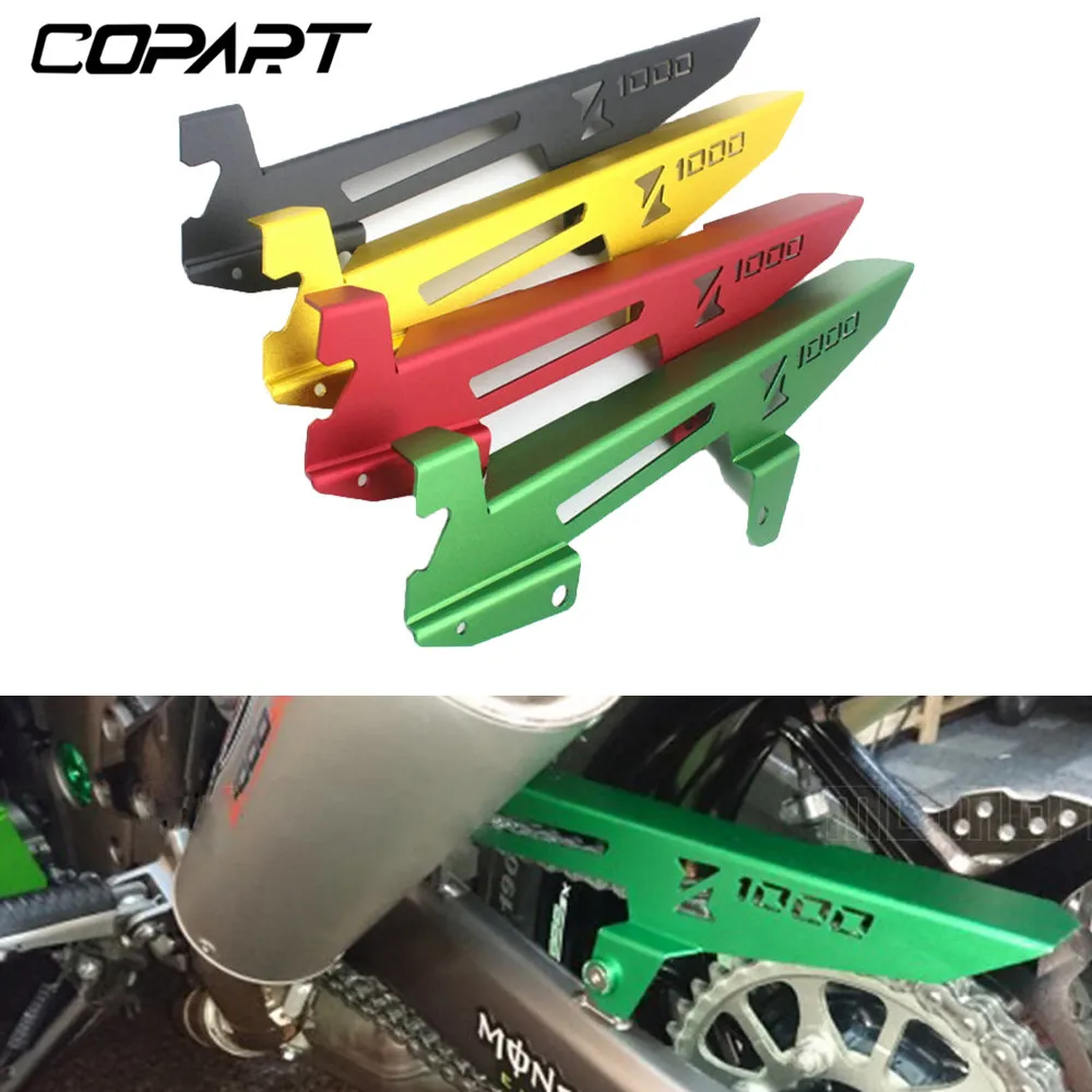 

Motorcycle CNC Aluminum Chain Protector Guard Cover For Kawasaki Z1000 Z1000SX Ninja 1000 2010 2011 2012 2013 2014 2015 2016