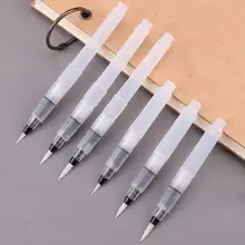 Студентов Портативный Краски кисти кисть Акварельная карандаш мягкая вода Цвет кисть для начинающих для живописи, рисования принадлежности подарок