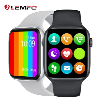 

LEMFO W26 1.75 Inch 320*385 HD Screen Smart Watch 2020 ECG Body Temperature Bluetooth Call IP68 Waterproof Men SmartWatch IWO
