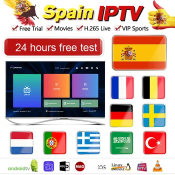 

Spain IPTV Subscription 1 Year Brazil Russia Italy Portugal France Netherlands Turkey Germany USA Canada UK IPTV M3U Free Test