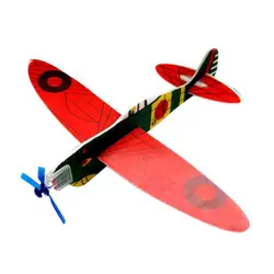 Diy головоломка маленькая производственная игрушка Сборная модель ручной метание скольжение маленький самолет технология малого