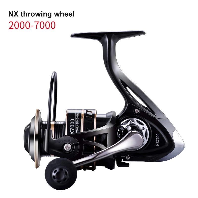 Fishing Reel NX 2000 3000 4000 5000 6000 7000 Super Strong Carp Fishing  Feeder Spinning Reel Spinning Wheel Type Fishing Wheel