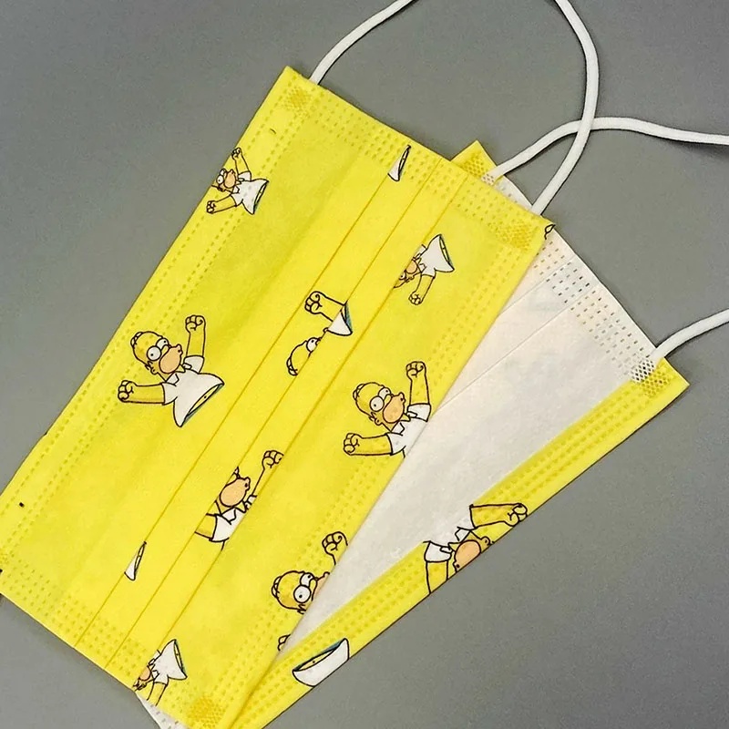 Рисунок 3 - Одноразовая защитная маска для взрослых Disney Simpson