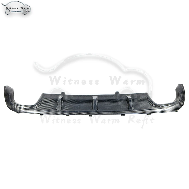 Car rear bumper diffuser lip spoiler for Volkswagen CC RLINE style standard bumper 13-18