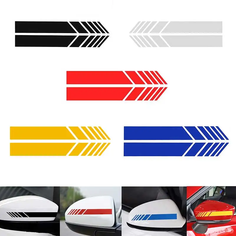 Car Stickers Reflective Vinyl Rearview Mirror Decals DIY Exterior Accessorie Car Stickers Reflective Vinyl Rearview Mirror Decals DIY Exterior Accessorie