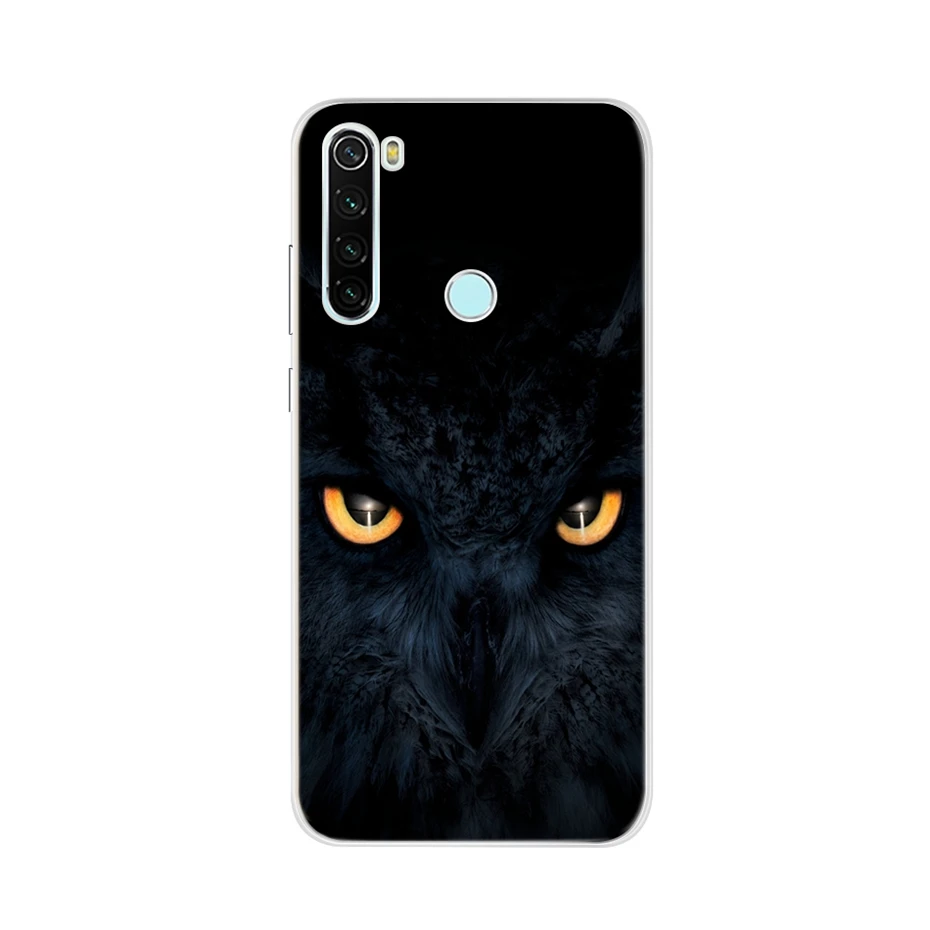 Лимонно-желтый Для Xiaomi Redmi note 8 чехол силиконовый мягкий ТПУ чехол для телефона для Xiaomi Redmi note 8t 8 pro 6,3 задний Чехол, Fundas Coque bumper - Цвет: Лимонно-желтый