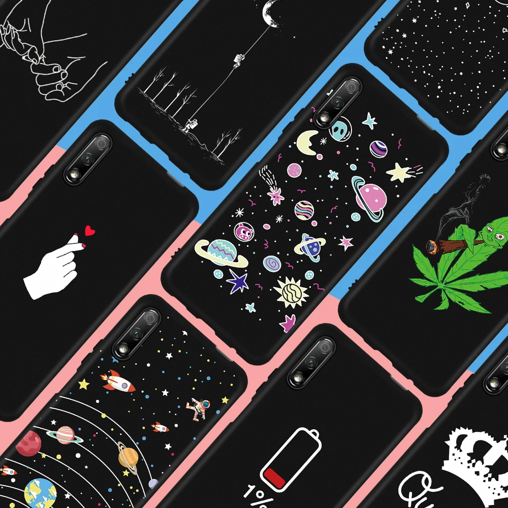 Cool Space Pattern Cover Case For Huawei Honor 9X 20 Pro 9 10 8 Lite 7X 8X 8S 8C V20 V9 Play 6C 10i 20i Note Magic 2 Capa |