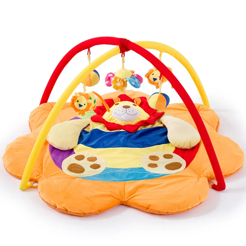 lion baby play mat