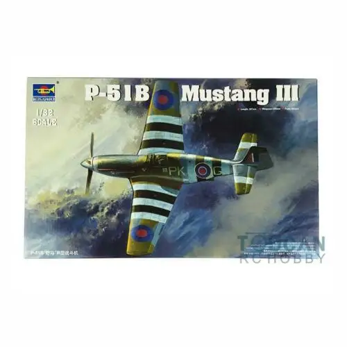

US Stock Trumpeter Model 1/32 Kit 02283 Airplane RAF Mustang III P-51B/C Fighter TH05309-SMT2