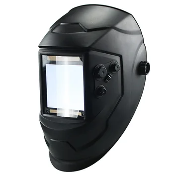 

4 Arc Lens Auto Darkening Solar Cap Grinding Welding Mask Welding Lens Big View Protecter Helmet TIG MIG
