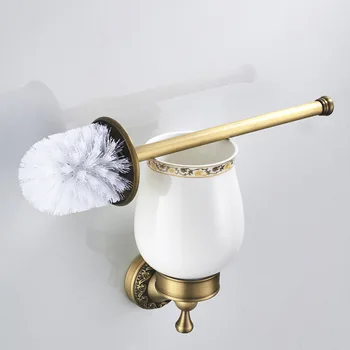 

Antique Color Toilet Toilet Brush ma tong shua bei Cup Toilet Pendant Bathroom Hardware Set Toilet toilet brush